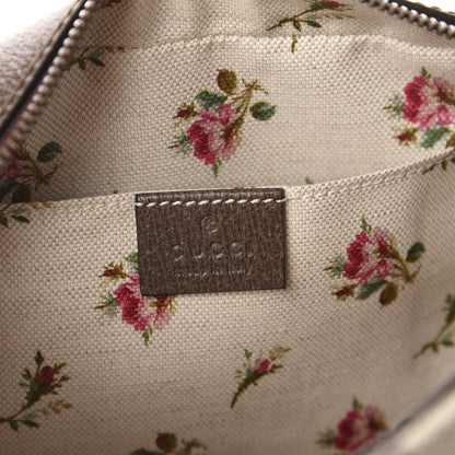 Gucci GG Supreme Monogram Web Neo Vintage Shoulder Bag Beige New Acero Crop 8 of 10