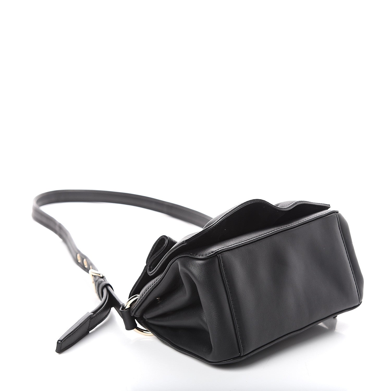 Valentino Garavani Smooth Calfskin Mini Bloomy Crossbody Bag Black 3 of 8