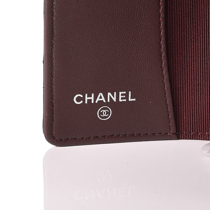 Chanel Lambskin Quilted 4 Key Holder Black 6 of 9
