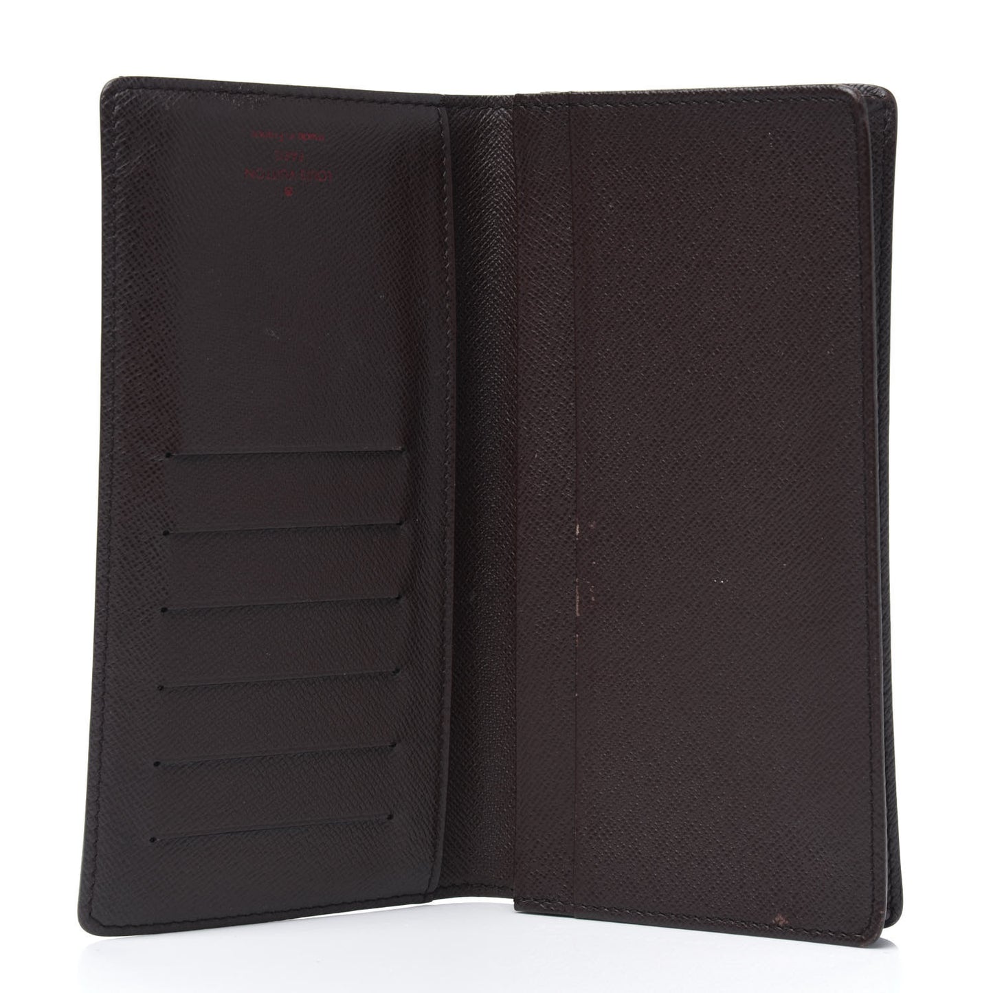 Damier Ebene Porte-Cartes Credit Yen Checkbook Wallet