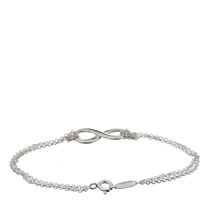Tiffany Sterling Silver Infinity Bracelet 2 of 3