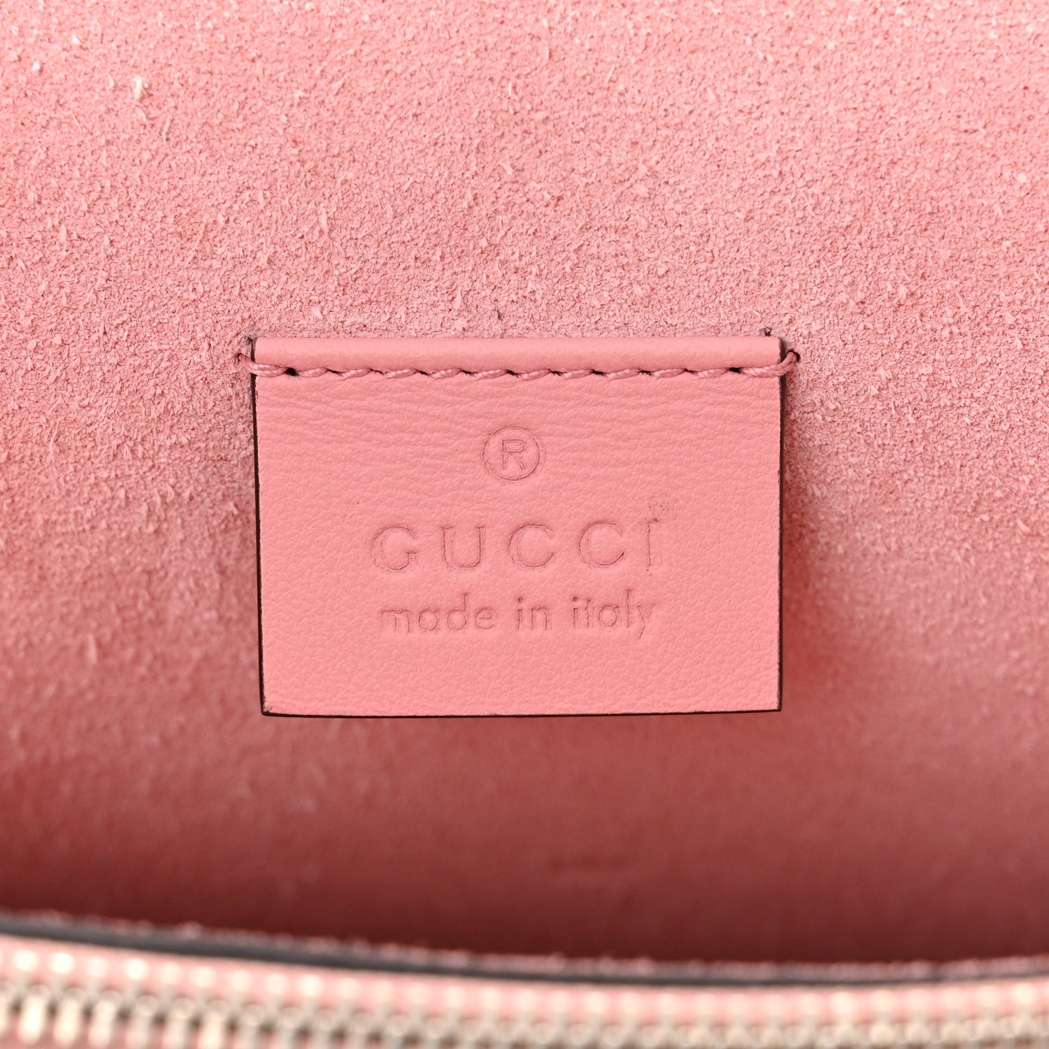 Gucci GG Supreme Monogram Suede Crystal Medium Dionysus Shoulder Bag Beige Ebony Light Peonia 6 of 10