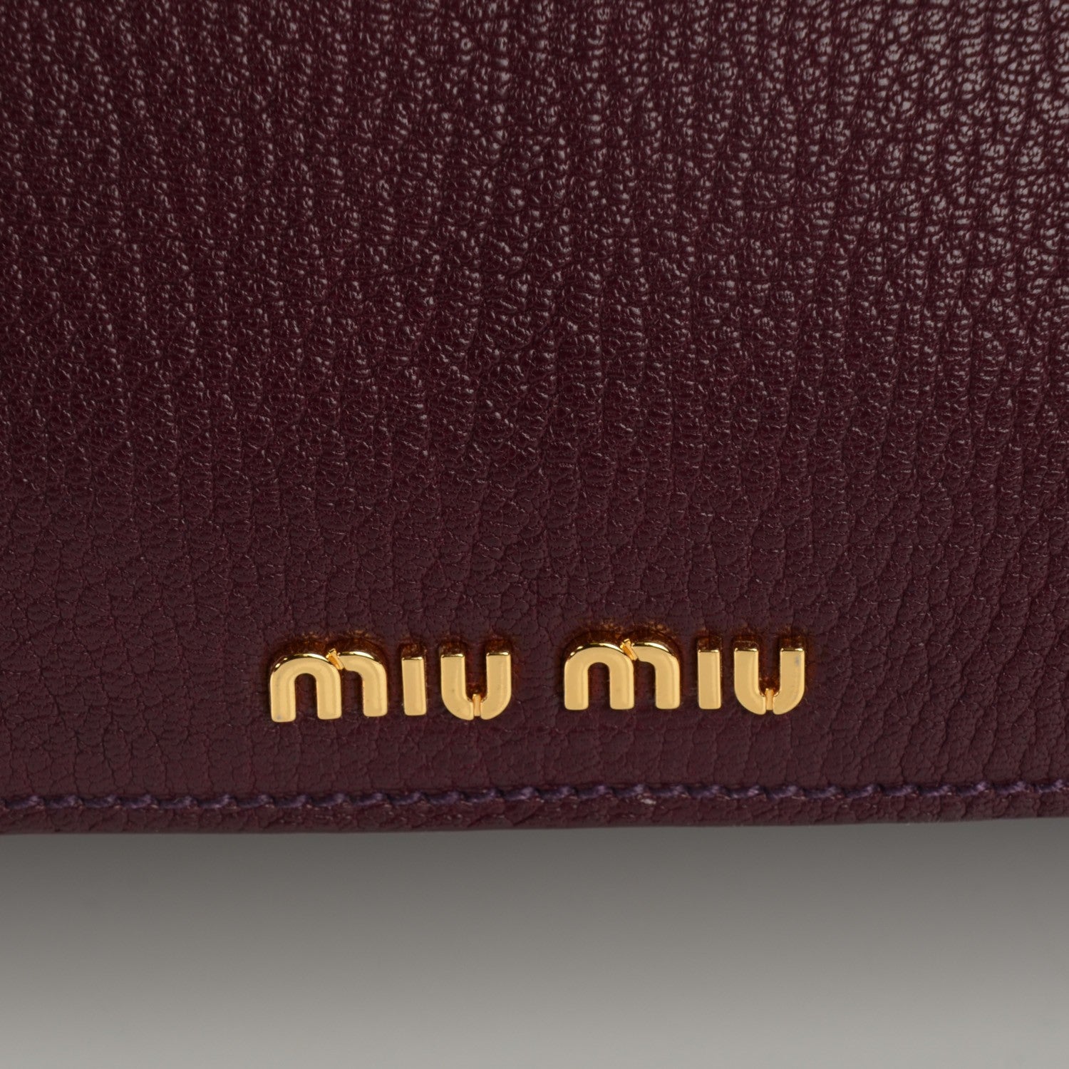Miu Miu Goatskin Madras Tote Ribes 6 of 9