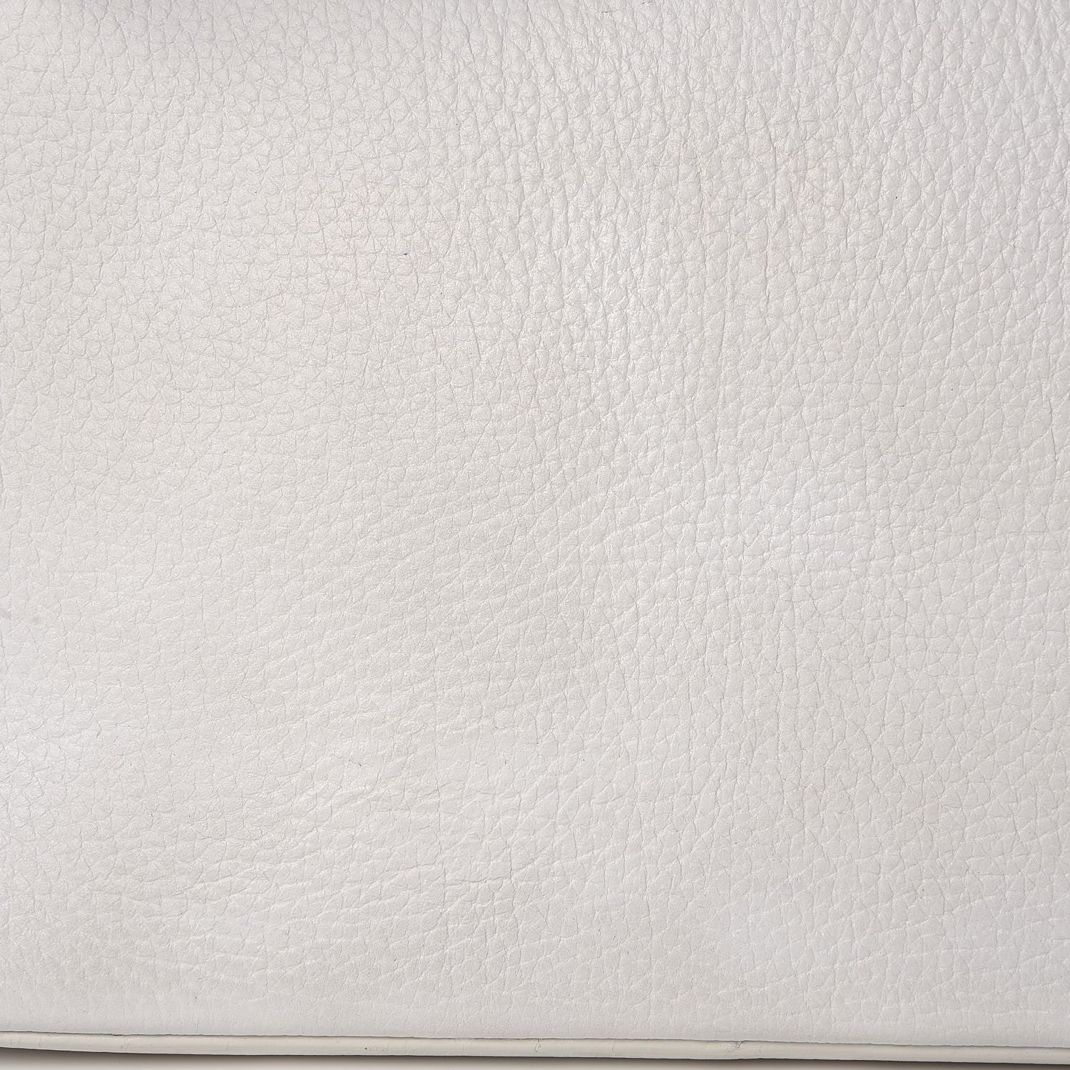 Christian Dior Bullcalf Printed Medium Flower Diorissimo Tote White 12 of 16
