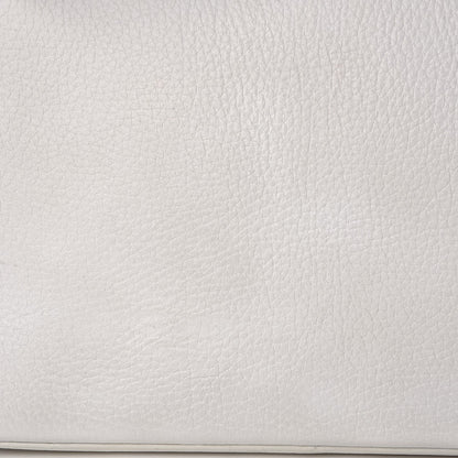 Christian Dior Bullcalf Printed Medium Flower Diorissimo Tote White 12 of 16