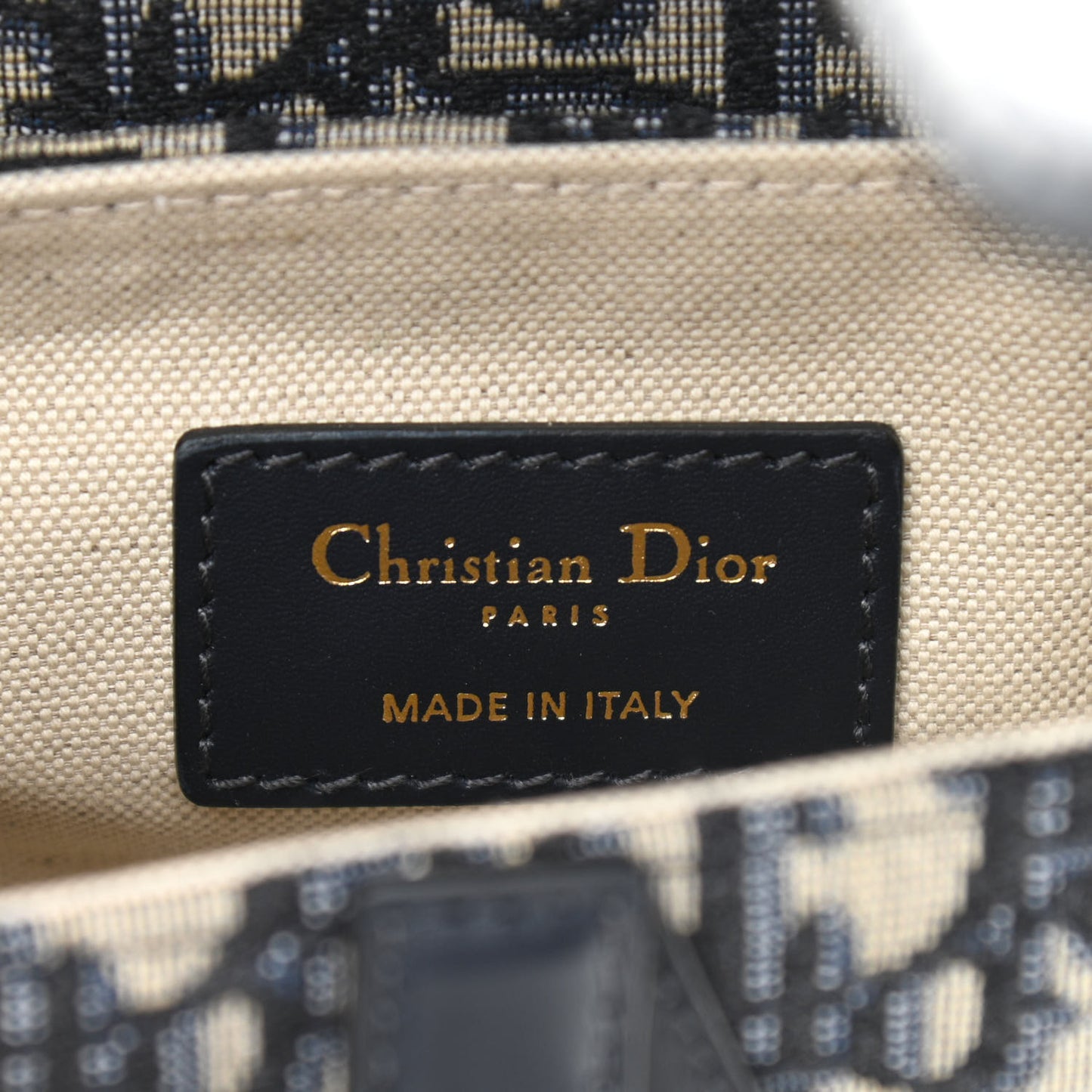 Oblique Mini Saddle Bag Blue