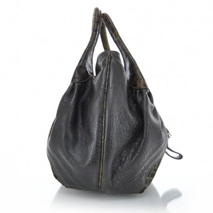 Fendi Zucca Nappa Nuvolata Vitello Tortuga Spy Tobacco Moro 4 of 10