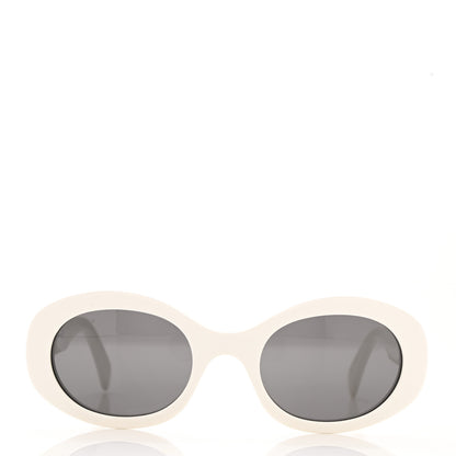 Celine Acetate Triomphe 01 Sunglasses CL 40194U White 2 of 7