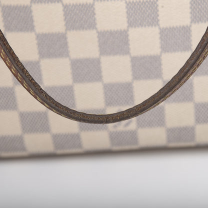 Louis Vuitton Damier Azur Neo Neverfull MM Rose Ballerine 22 of 23