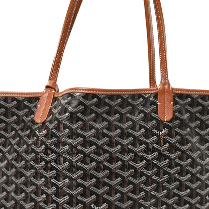Goyard Goyardine Saint Louis GM Black Gold 8 of 12