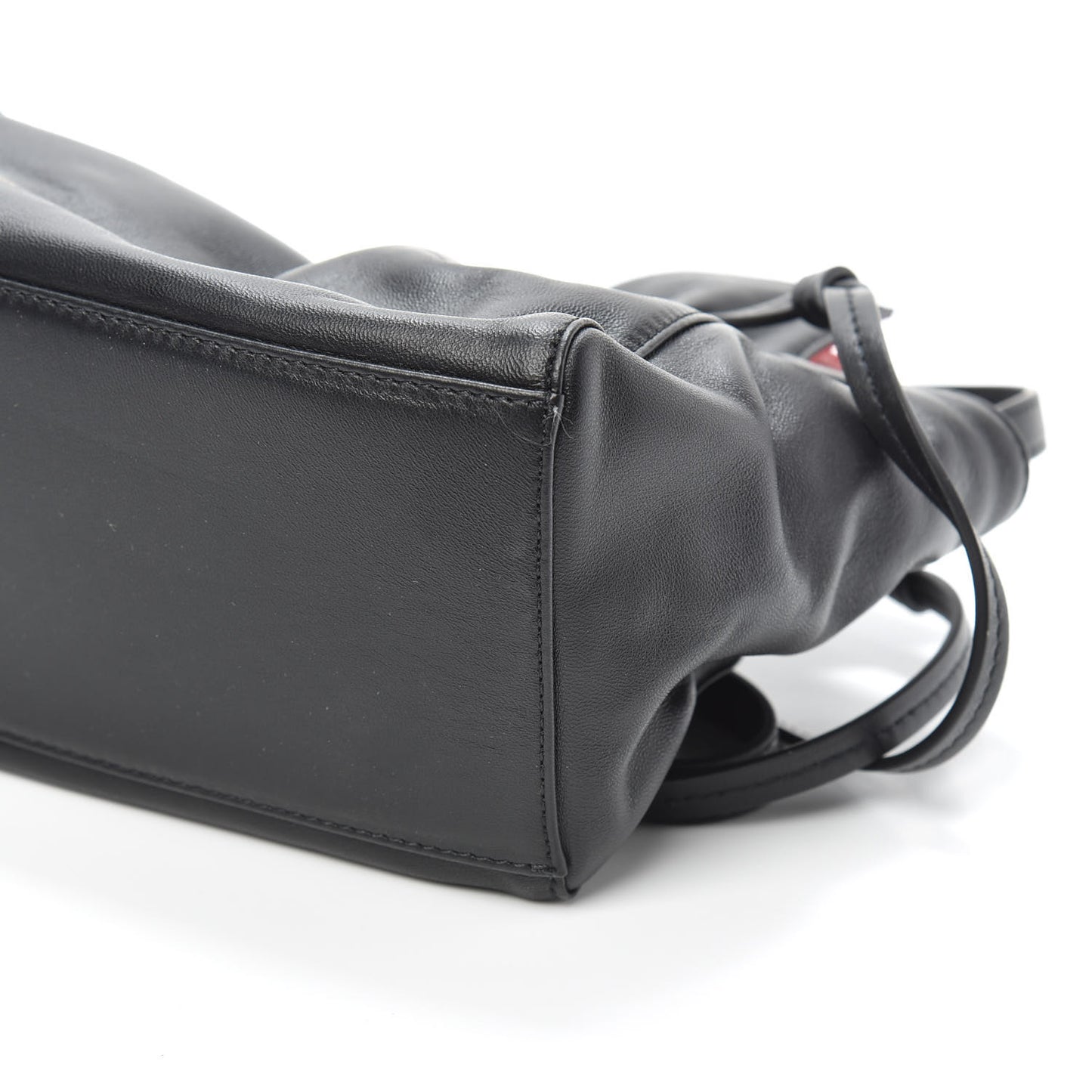 Lambskin Mini Protea Bag Black Flamma