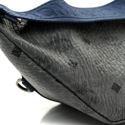 MCM Visetos Medium Belt Bag Phantom Grey 8 of 9