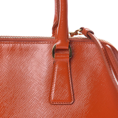 Prada Saffiano Vernice Medium Promenade Tote Arancio 11 of 16