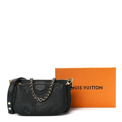 Louis Vuitton Empreinte Monogram Giant Multi Pochette Accessories Black 13 of 13