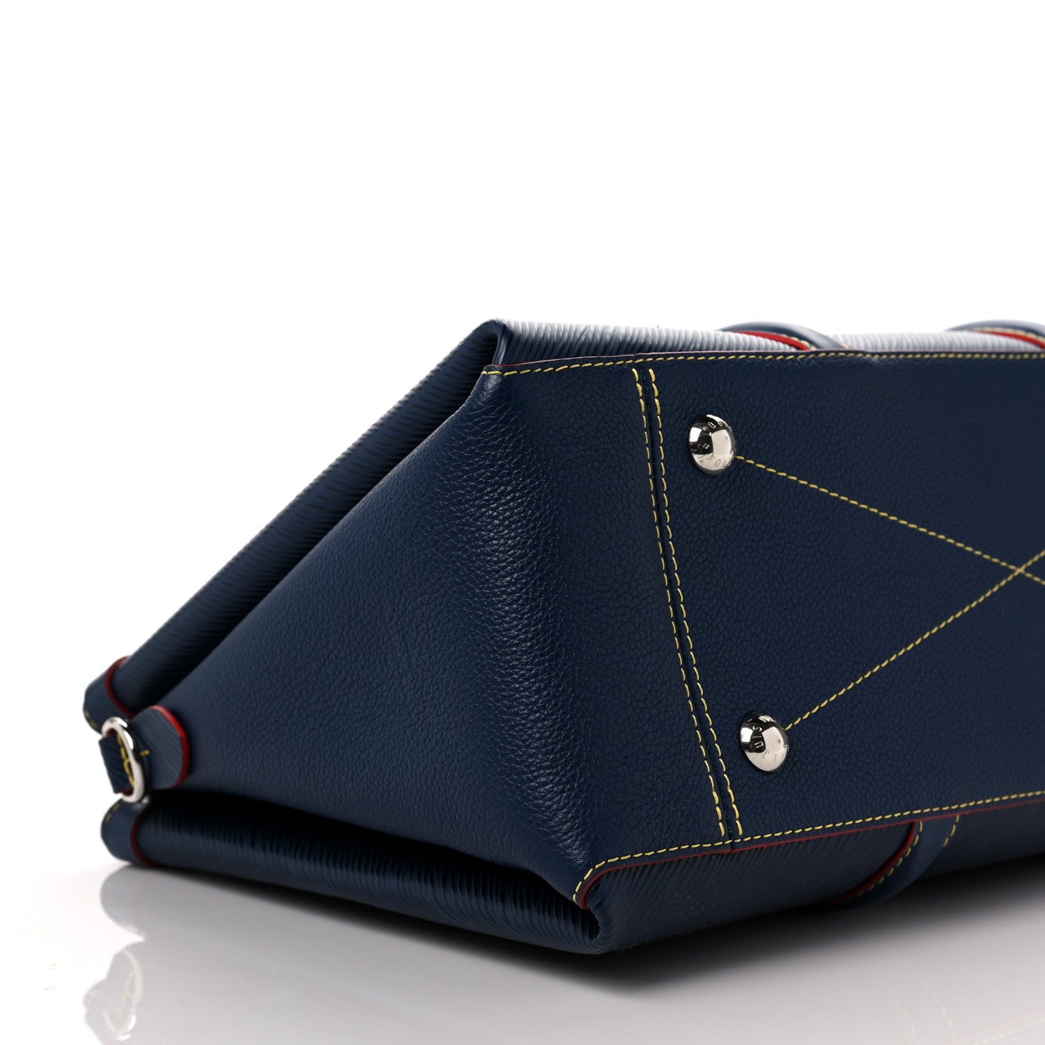 Louis Vuitton Epi Soufflot MM NM Marine Rouge 6 of 8