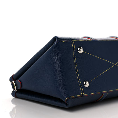 Louis Vuitton Epi Soufflot MM NM Marine Rouge 6 of 8