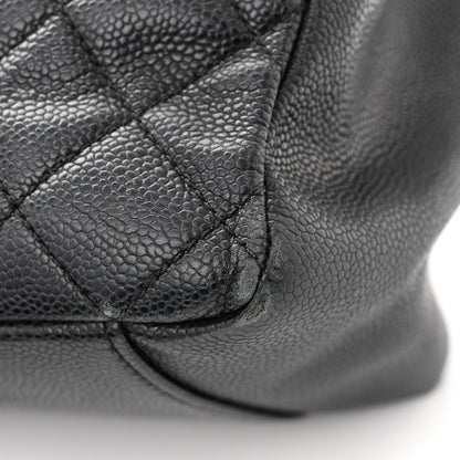 Chanel Caviar Quilted Grand Shopping Tote GST Black 12 of 12
