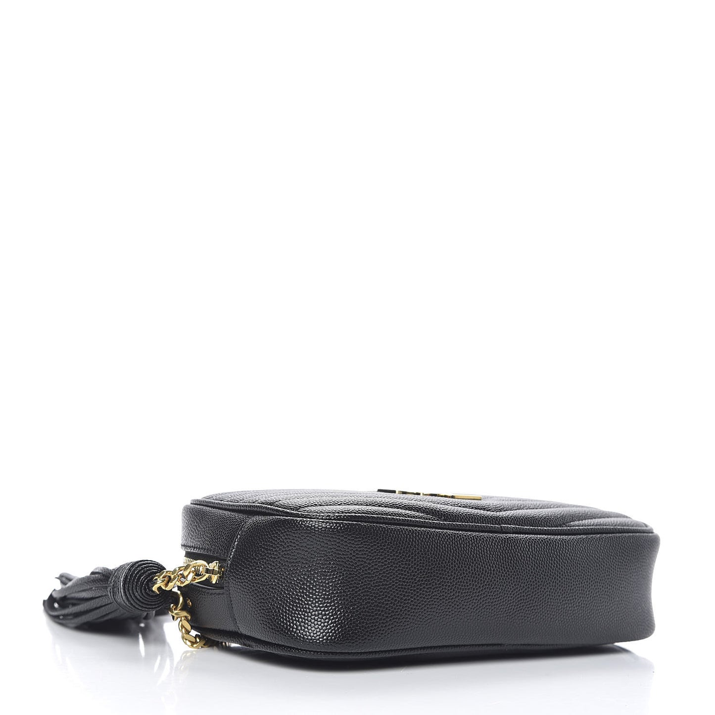 Grain De Poudre Matelasse Monogram Mini Lou Camera Bag Black