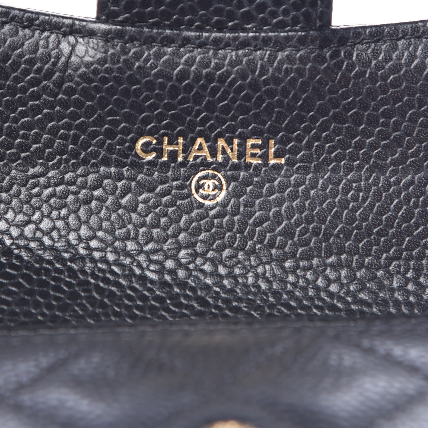 Chanel Caviar Quilted Flap Card Holder Black 6 of 9
