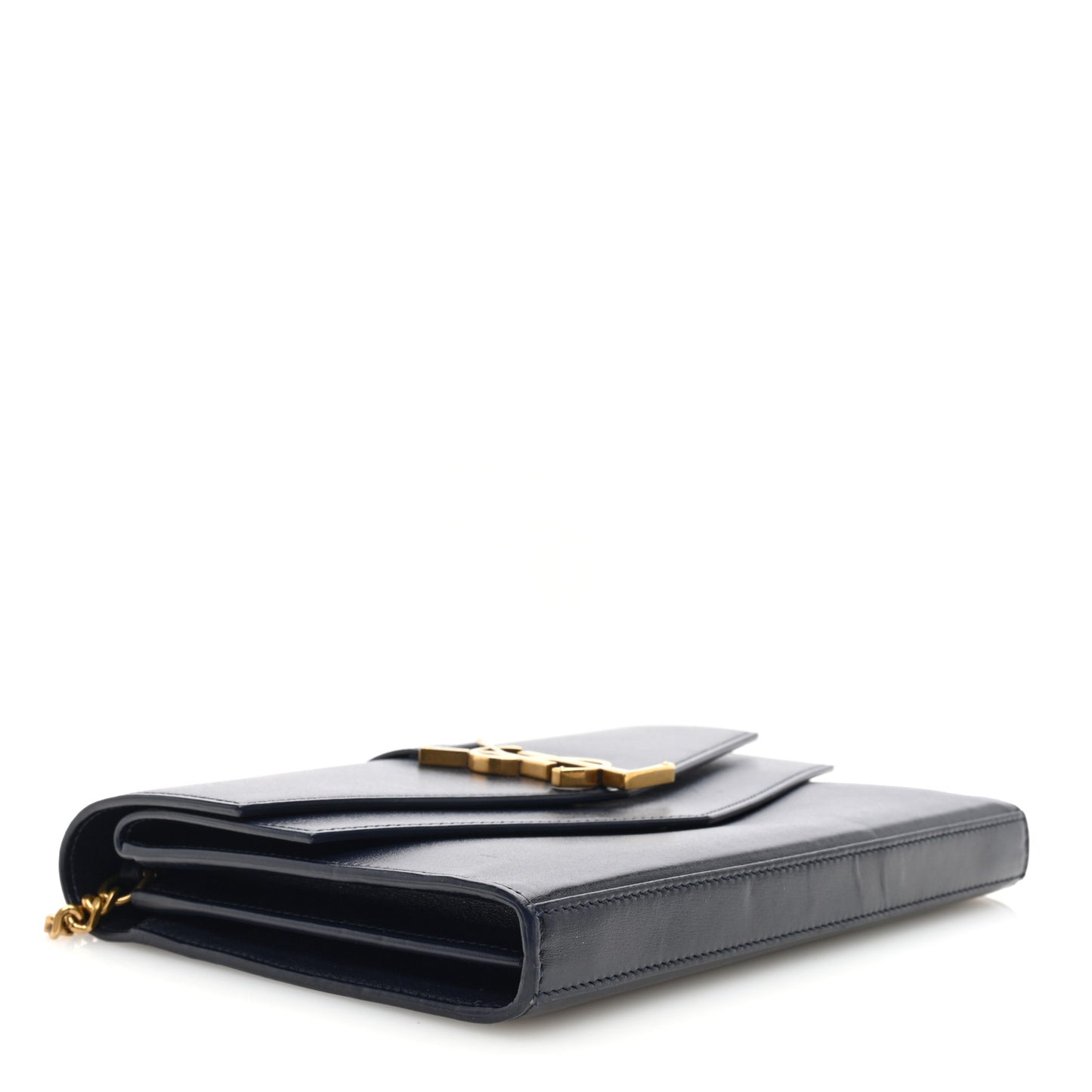 Smooth Calfskin Monogram Sulpice Chain Wallet Black