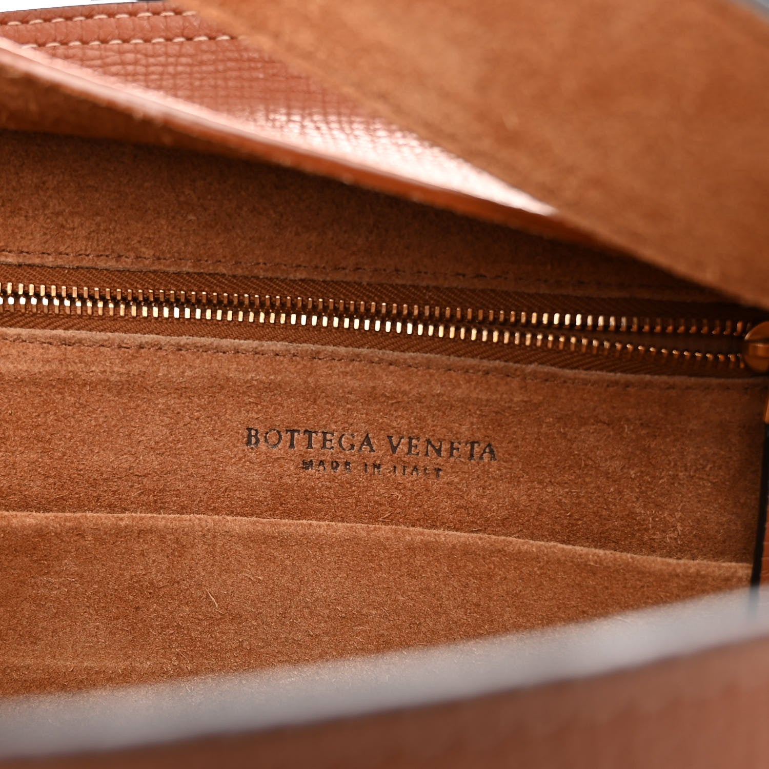 Bottega Veneta Grainy Calfskin Small Arco Wood 8 of 12