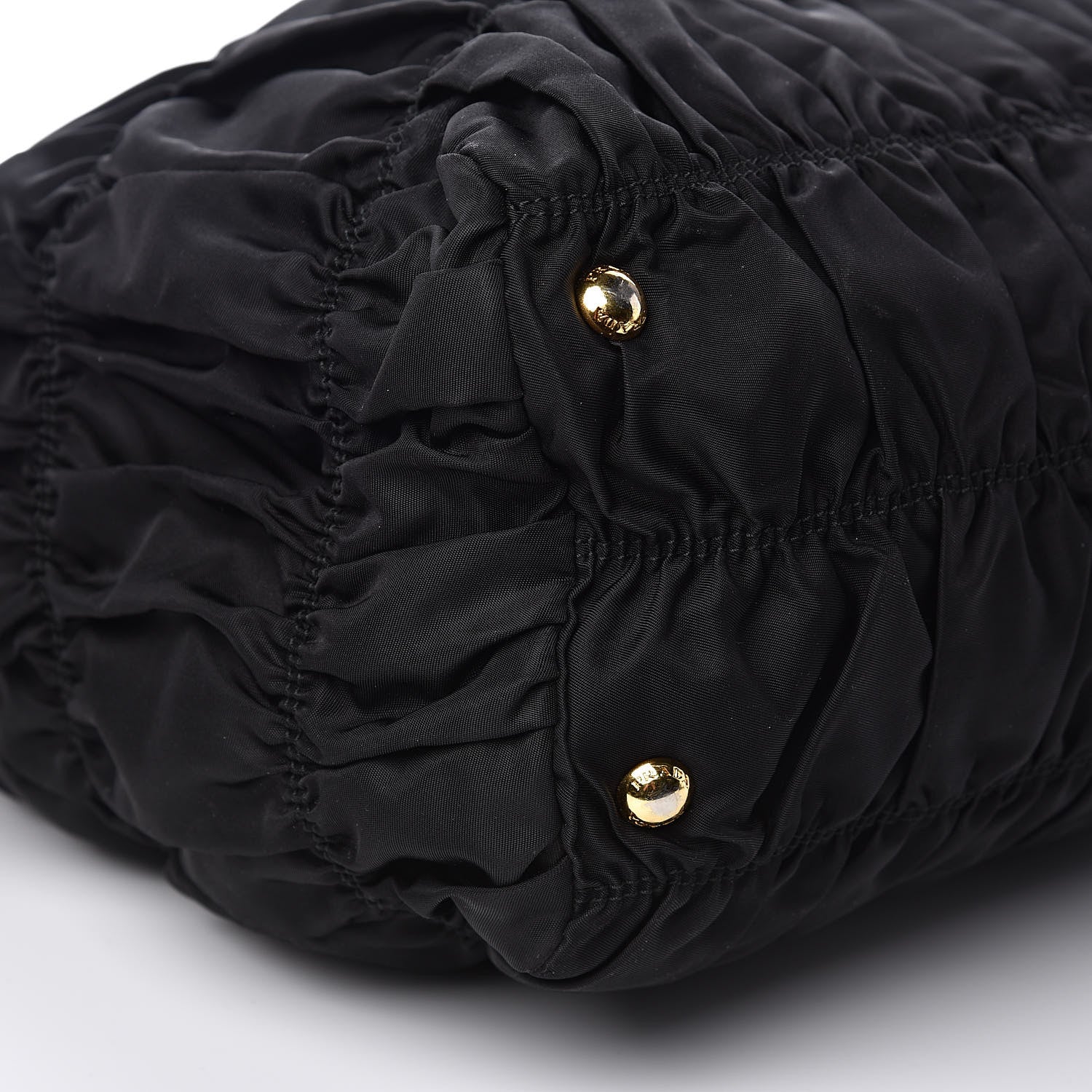 Prada Tessuto Nylon Gaufre Tote Black 8 of 15