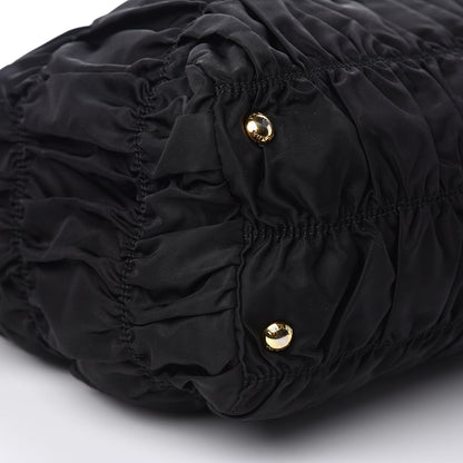 Prada Tessuto Nylon Gaufre Tote Black 8 of 15