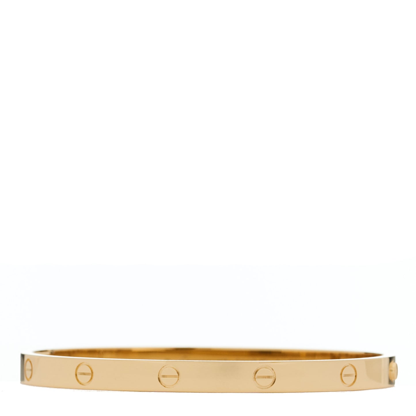 18K Yellow Gold Medium LOVE Bracelet 17