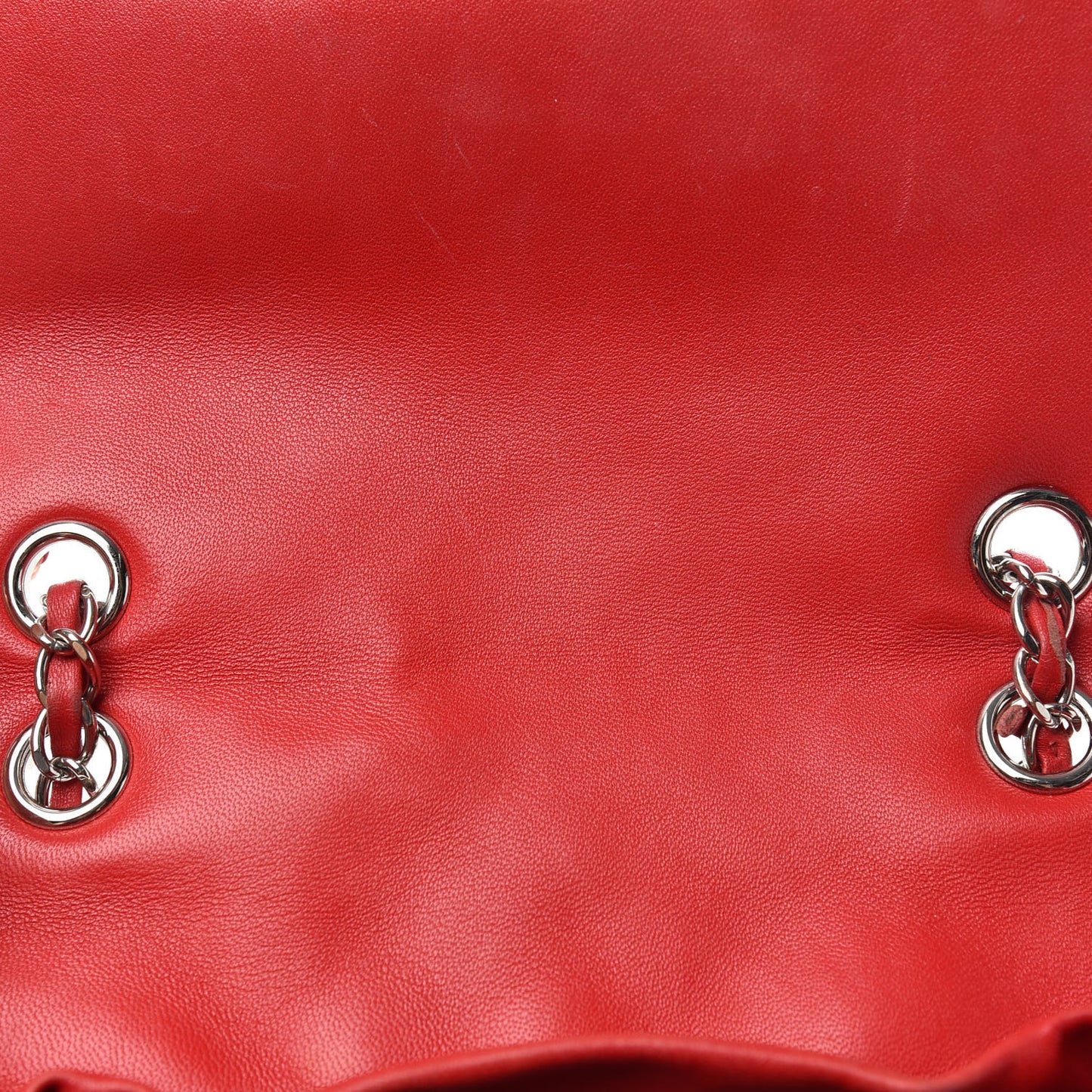 Lambskin Quilted Large Urban Spirit Backpack Red