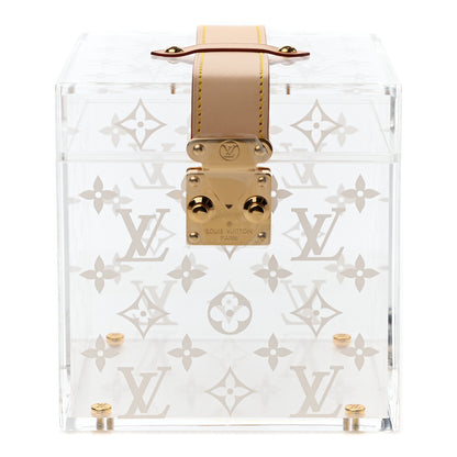 Louis Vuitton Transparent Plexiglass Cube Scott Box 1 of 8