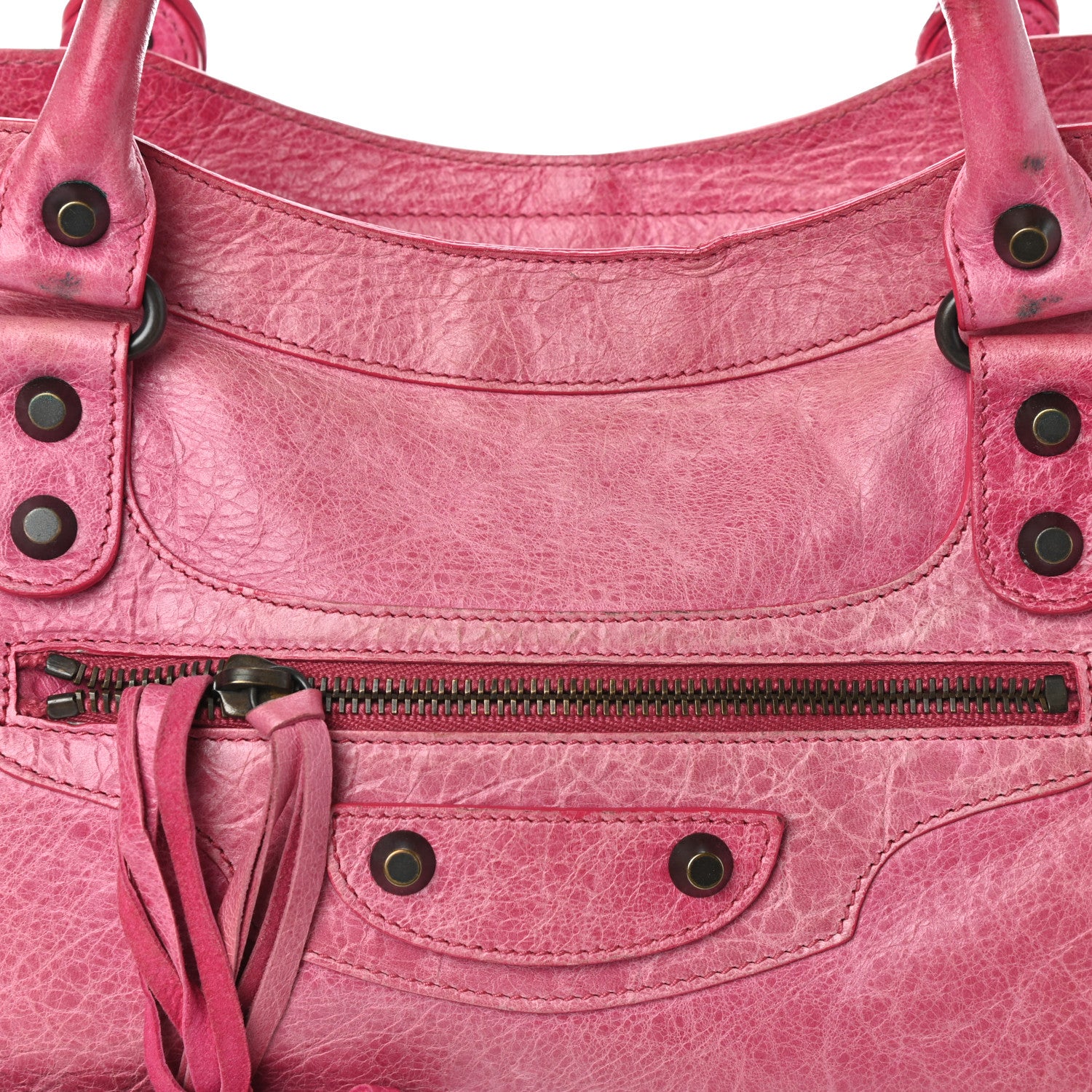 Balenciaga Agneau Classic Hardware City Sorbet 7 of 9