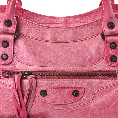 Balenciaga Agneau Classic Hardware City Sorbet 7 of 9