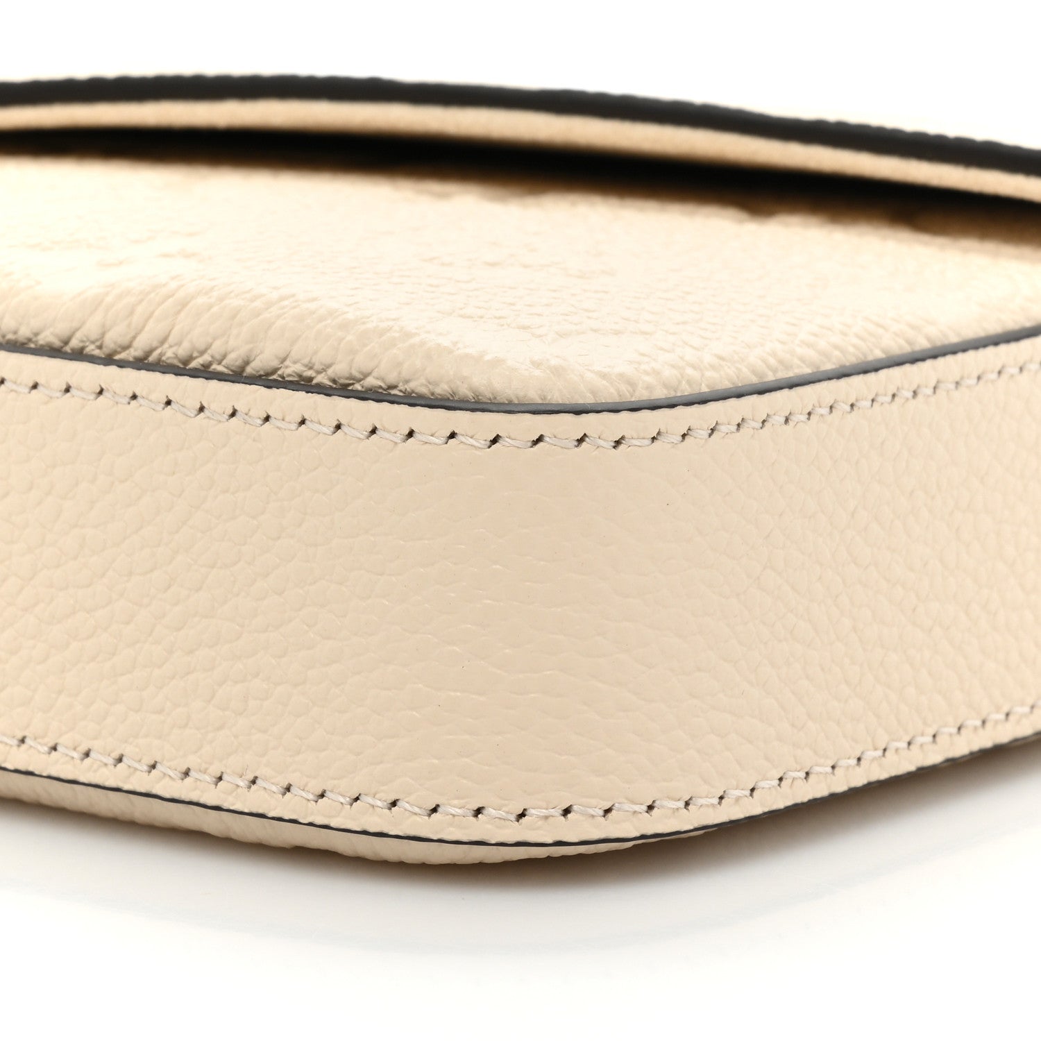 Louis Vuitton Empreinte Pochette Felicie Chain Wallet Cream 10 of 11