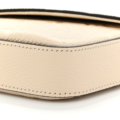 Louis Vuitton Empreinte Pochette Felicie Chain Wallet Cream 10 of 11