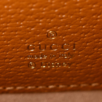 Gucci X DISNEY Mini Vintage GG Supreme Monogram Mickey Mouse Round Backpack Beige Vintage Sun Oil 6 of 12