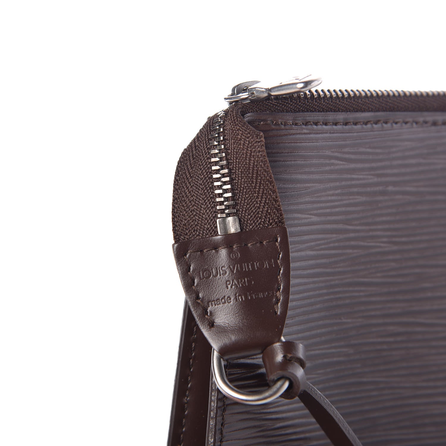 Louis Vuitton Epi Pochette Accessories 24 Moka 6 of 9