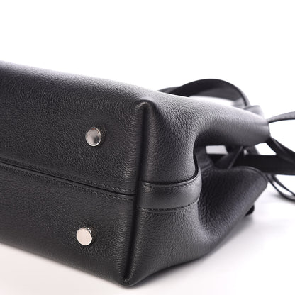 Christian Dior Grained Calfskin Small Blossom Tote Black 10 of 10