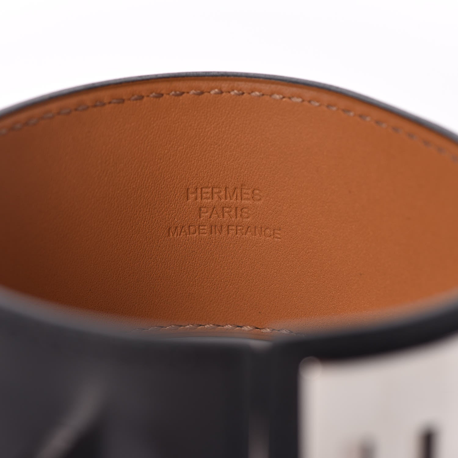 Hermes Box Collier de Chien CDC Bracelet L Black 5 of 7