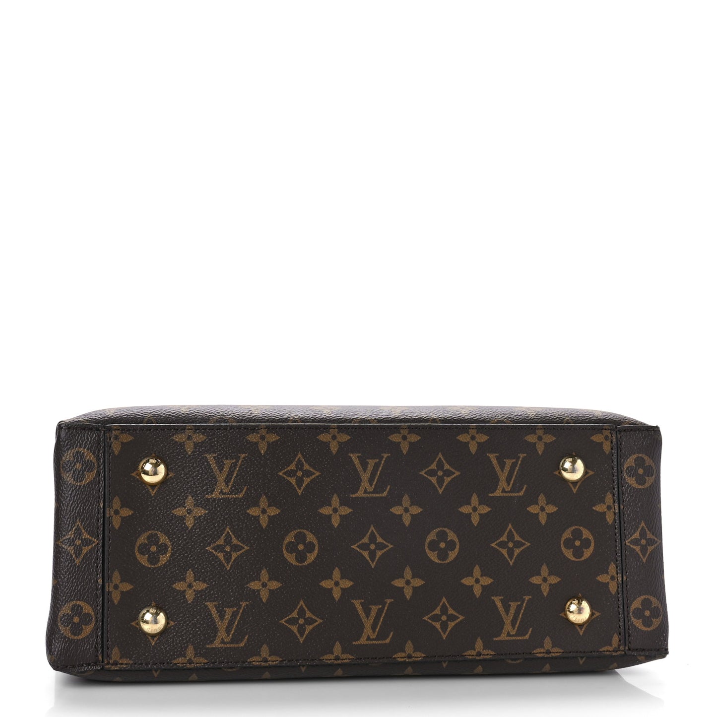 Monogram Flower Tote Black