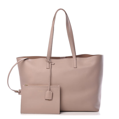 Saint Laurent Calfskin Large Shopping Tote Pale Blush 1 of 14