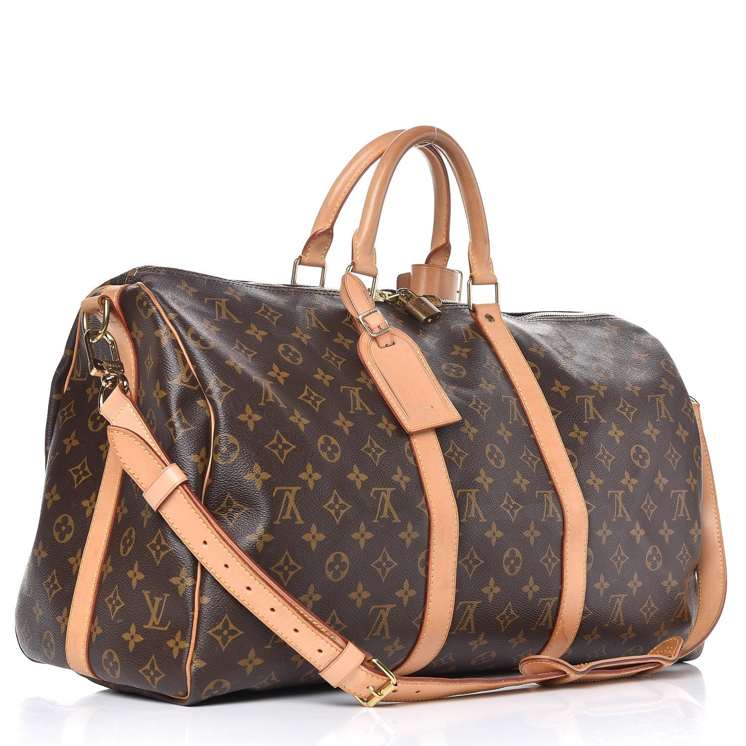 Louis Vuitton Monogram Keepall Bandouliere 50 4 of 21