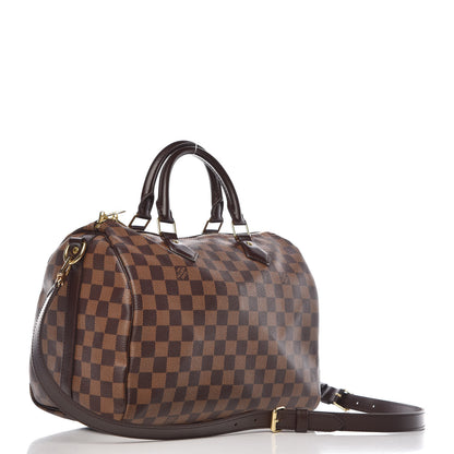 Louis Vuitton Damier Ebene Speedy Bandouliere 30 3 of 9