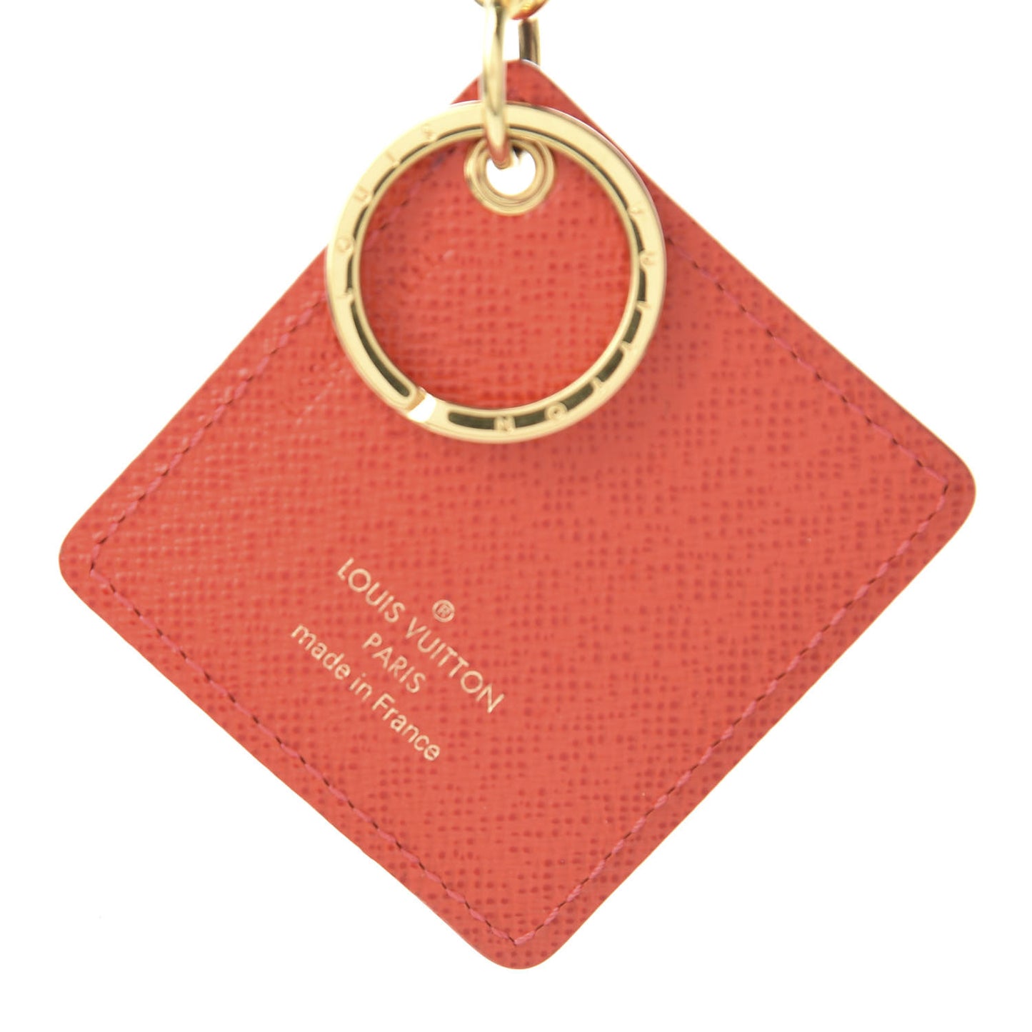 Monogram Illustre Groom Bag Charm Key Ring
