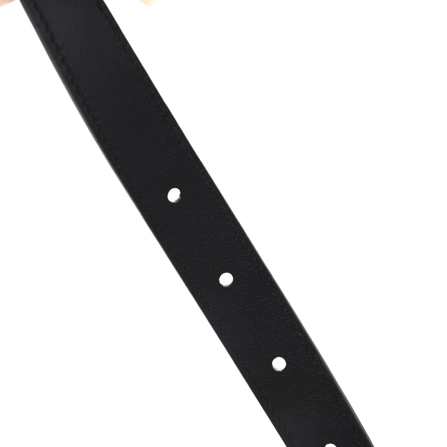 Gucci Calfskin Double G 20mm Belt 80 32 Black 5 of 5