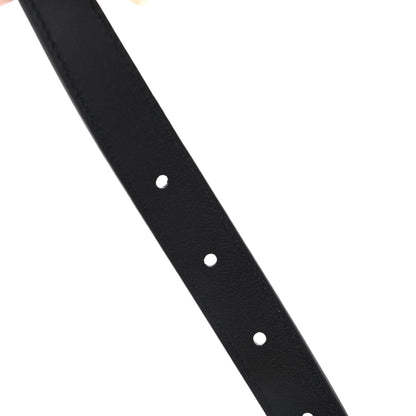 Gucci Calfskin Double G 20mm Belt 80 32 Black 5 of 5