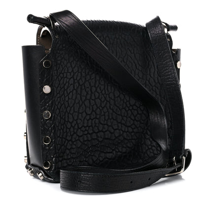 Jimmy Choo Grainy Calfskin Lockett Shoulder Bag Black 2 of 32