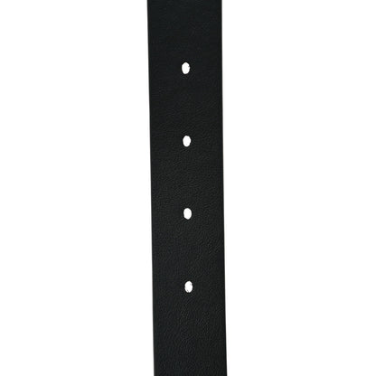 Christian Dior Calfskin 30 Montaigne Cut-Out CD Belt 95 38 Black 5 of 5