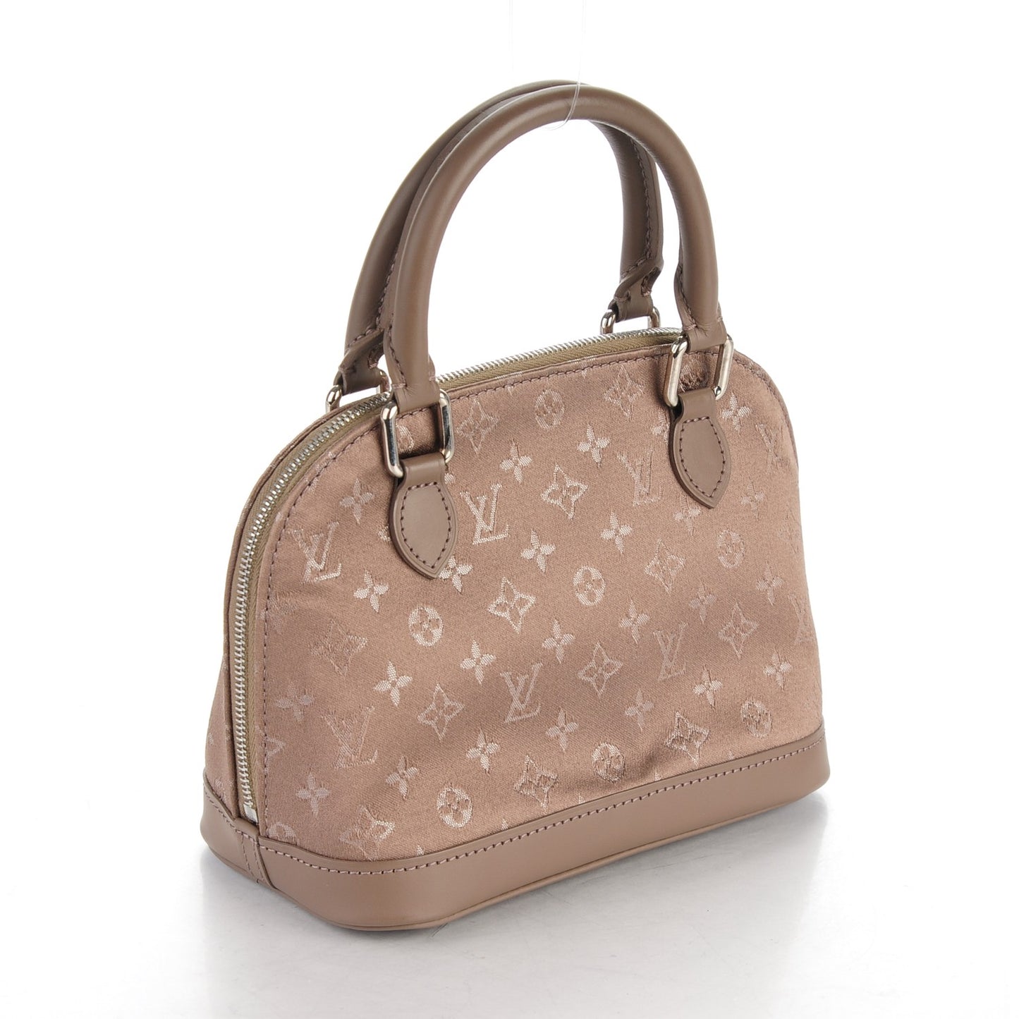 Satin Monogram Little Alma Taupe