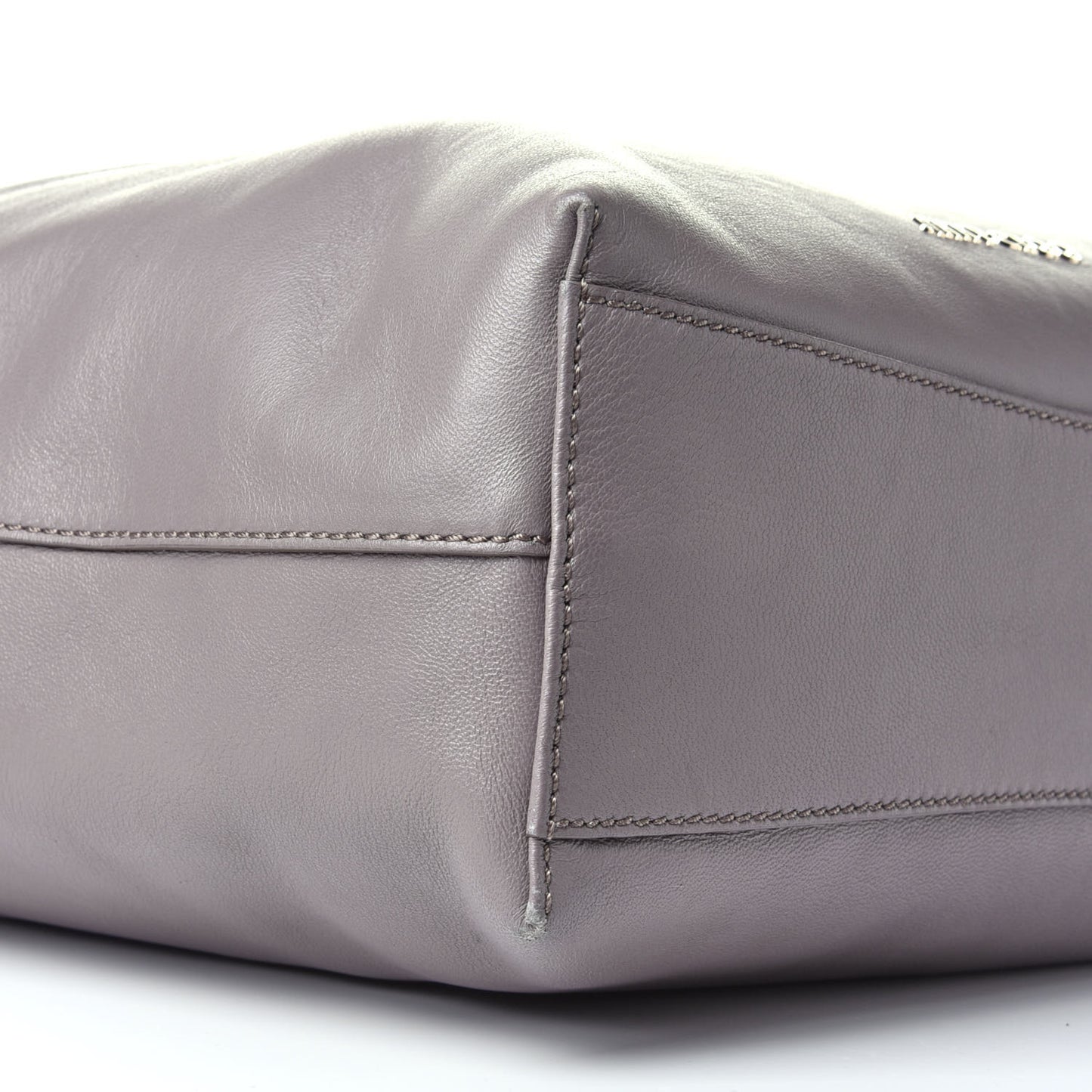 Calfskin Barra Tote Grey