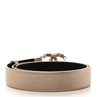 Chanel Metallic Calfskin CC Chain Belt 80 32 Gold 2 of 7